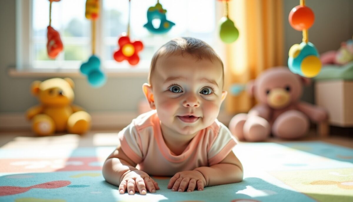 Motricité à 3 mois : 5 exercices essentiels pour favoriser le développement physique de votre bébé