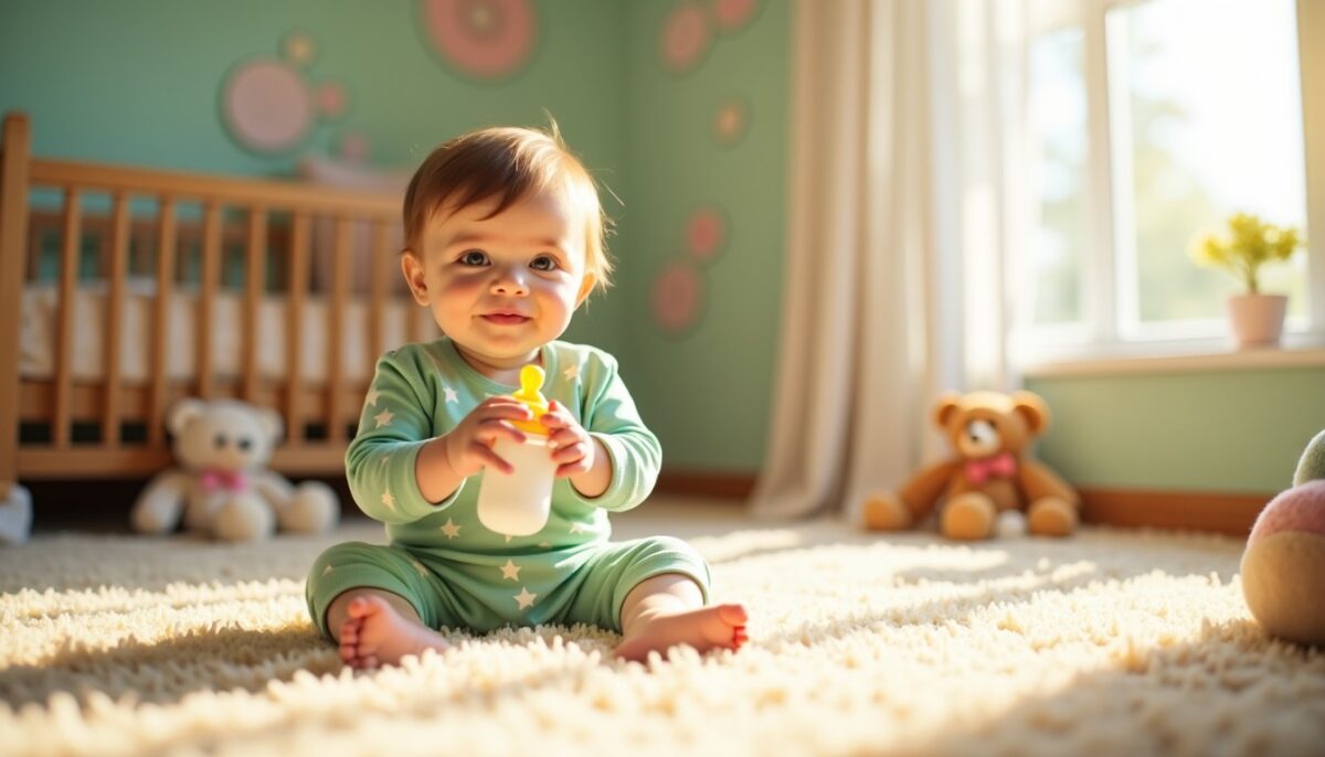 Biberon : À quel âge bébé peut-il commencer à le tenir tout seul ?