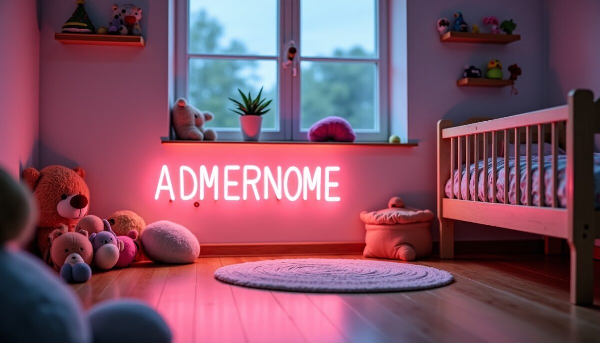 Lumière sur le néon prénom dans la chambre d’enfant : conseils pour un choix parfait