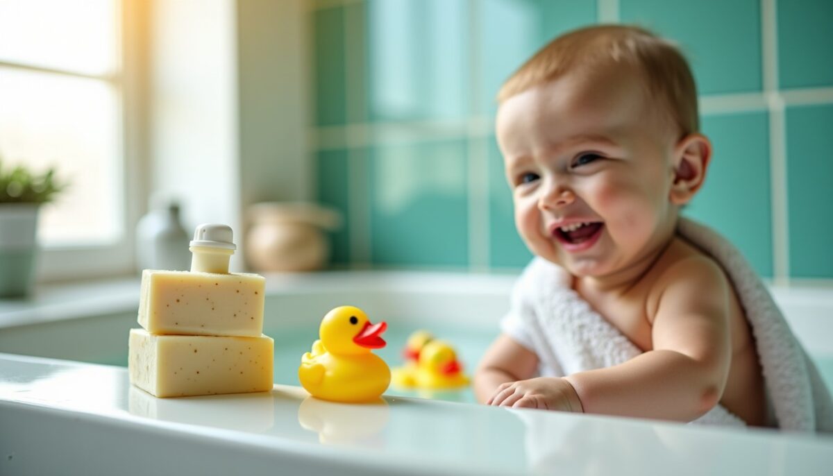 Savon bio pour bébé : opter pour le solide ou le gel, quel est le meilleur choix ?