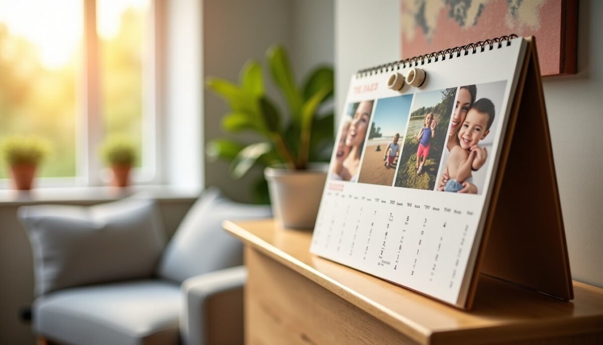Calendrier photo : donnez vie à vos souvenirs numériques en une décoration pérenne